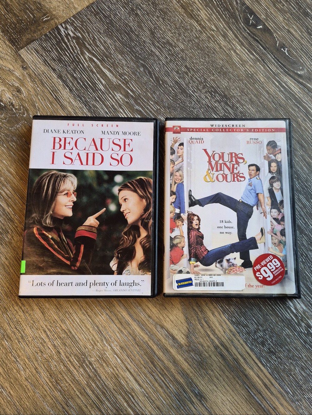2 DVDs Comedy / Rom-com